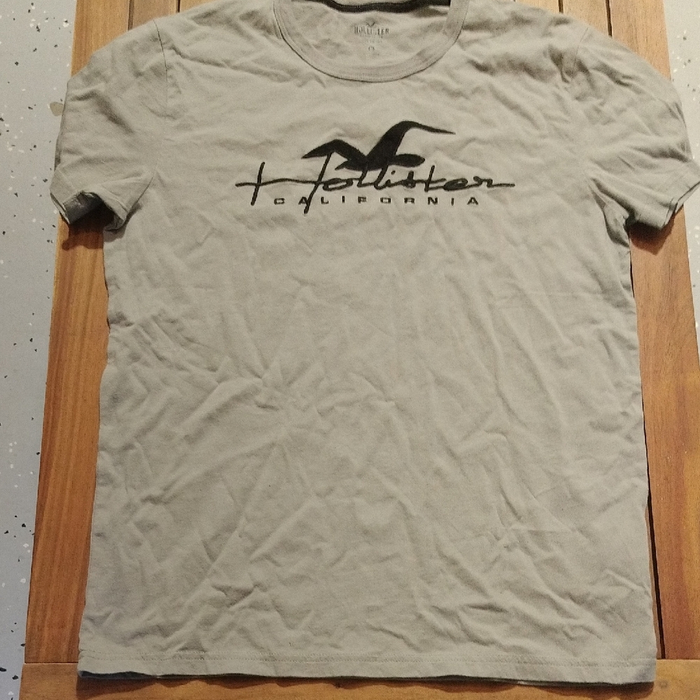 Hollister Gray Short Sleeve Tee